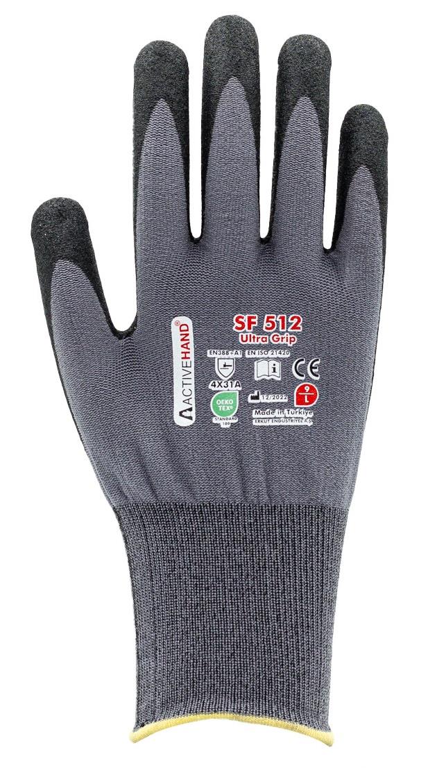 ACTIVEHAND SF-512 Köpük Nitril Eldiven 4X31A - EKŞİOĞLU