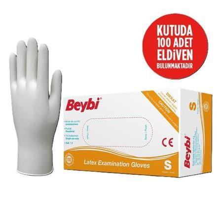 BEYBİ Pudralı Lateks Muayene Eldiveni