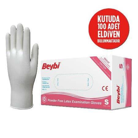 BEYBİ Pudrasız Lateks Muayene Eldiveni