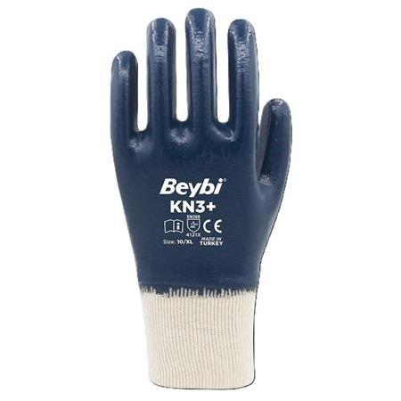 BEYBİ KN3+ Pamuk Mavi Nitril Eldiven 4121X