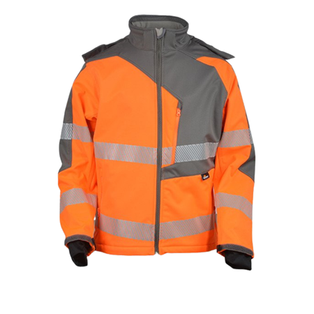 VIZWELL VWJK267 Reflektörlü Softshell Teknik İş Montu
