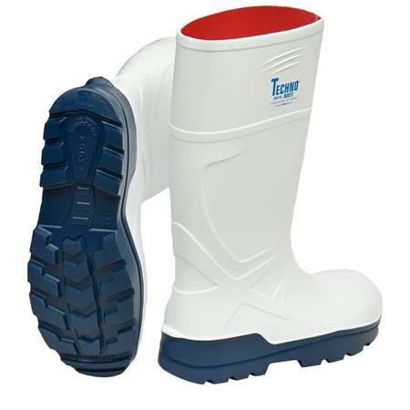 TECHNO BOOTS TROYA S5 SRC Poliüretan Beyaz Çizme