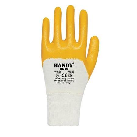 HANDY HN-06 Sarı Nitril Eldiven 2121X