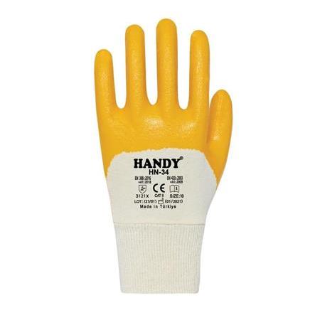 HANDY HN-34 Sarı Nitril Eldiven 3121X