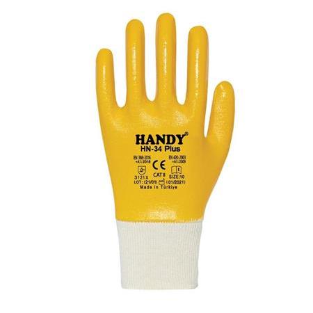 HANDY HN-34 Plus Sarı Nitril Eldiven 3121X