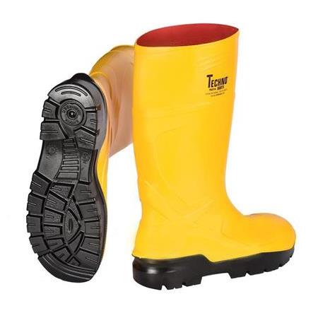 TECHNO BOOTS TROYA O4 SRC Poliüretan Sarı Çizme