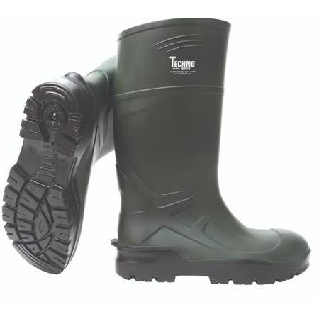 TECHNO BOOTS TROYA O4 SRC Poliüretan Yeşil Çizme