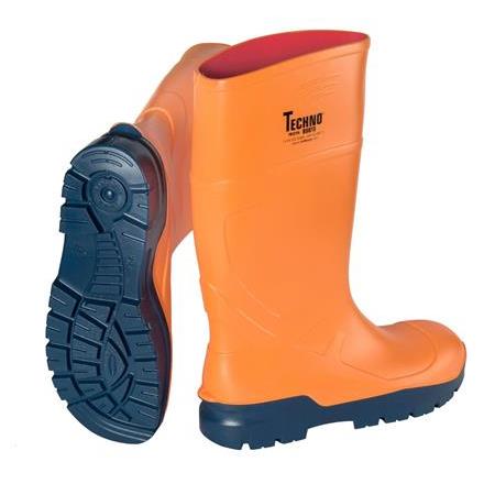 TECHNO BOOTS TROYA S5 SRC Poliüretan Turuncu Çizme