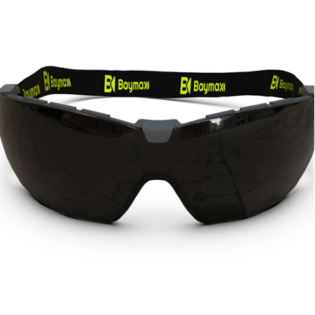 BAYMAX BX-2500 Comfort Ergo Koruyucu Gözlük Siyah