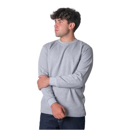 EKŞİOĞLU Logolu Baskılı Sıfır Yaka Uzun Kol Sweatshirt