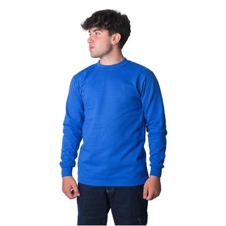 EKŞİOĞLU Logolu Baskılı Sıfır Yaka Uzun Kol Sweatshirt