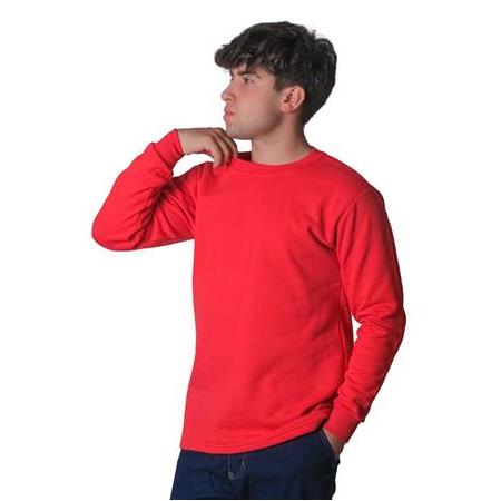 EKŞİOĞLU Logolu Baskılı Sıfır Yaka Uzun Kol Sweatshirt