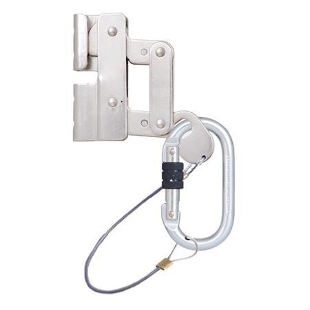 EKSED EKS-156-T Telli + Karabinalı Çelik Halat Tutucu