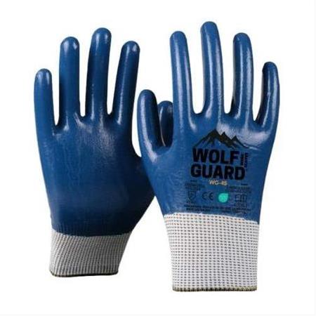 WOLFGUARD WG-45 4/4 Kaplı Nitril Eldiven 3232A
