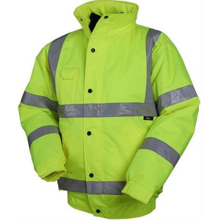 VIZWELL VWJK04 300 D Oxford Reflektörlü Bomber Mont Sarı