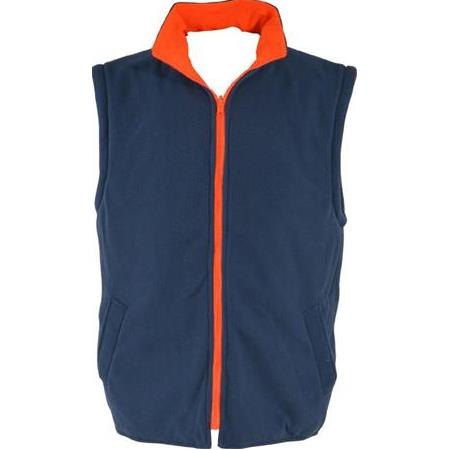 VIZWELL VWJK44 300 D Oxford 5+1 Reflektörlü Parka Turuncu-Lacivert