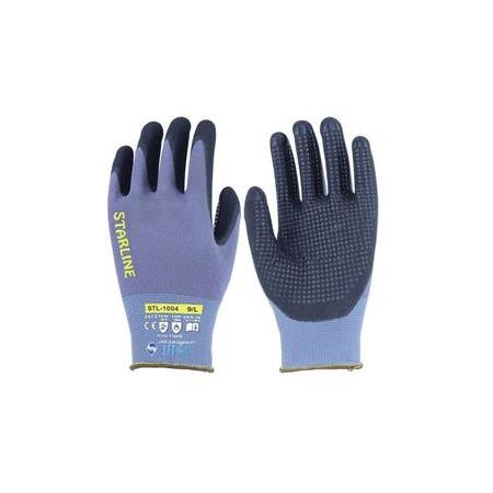 STARLINE STL-1004 SFT Avuç İçi Noktalı Köpük Nitril Eldiven 4131A