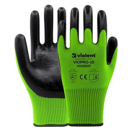 Violent VIOPRO-10 VIO2507 Yeşil/Siyah İş Eldiveni 3121X